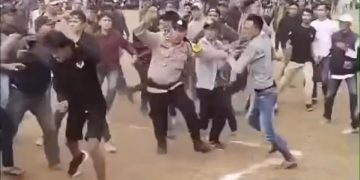 Laga Final Sepakbola Tarkam di Pasirkuda Ricuh, Suporter Terlibat Bentrok