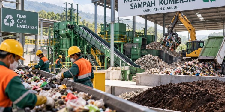 Pemkab Cianjur Bakal Punya Fasilitas Pengelolaan Sampah Komersil
