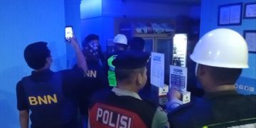 Personel Gabungan Razia Dua THM, 8 Orang Positif Konsumsi Zat Terlarang
