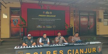 Bongkar Praktik Judol Terafiliasi Jaringan Internasional, Polres Cianjur Amankan 9 Tersangka