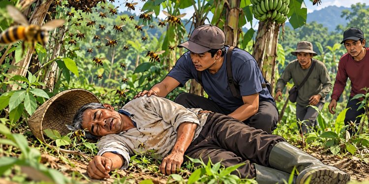 Diduga Disengat Kawanan Lebah, Seorang Petani di Cikalongkulon Meninggal Dunia