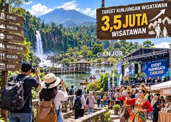 Tata Destinasi Wisata dan Gelar Berbagai Event, Disbudpar Cianjur Optimistis Target 3,5 Juta Wisatawan Tercapai