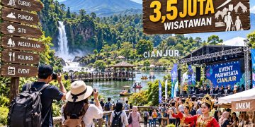 Tata Destinasi Wisata dan Gelar Berbagai Event, Disbudpar Cianjur Optimistis Target 3,5 Juta Wisatawan Tercapai